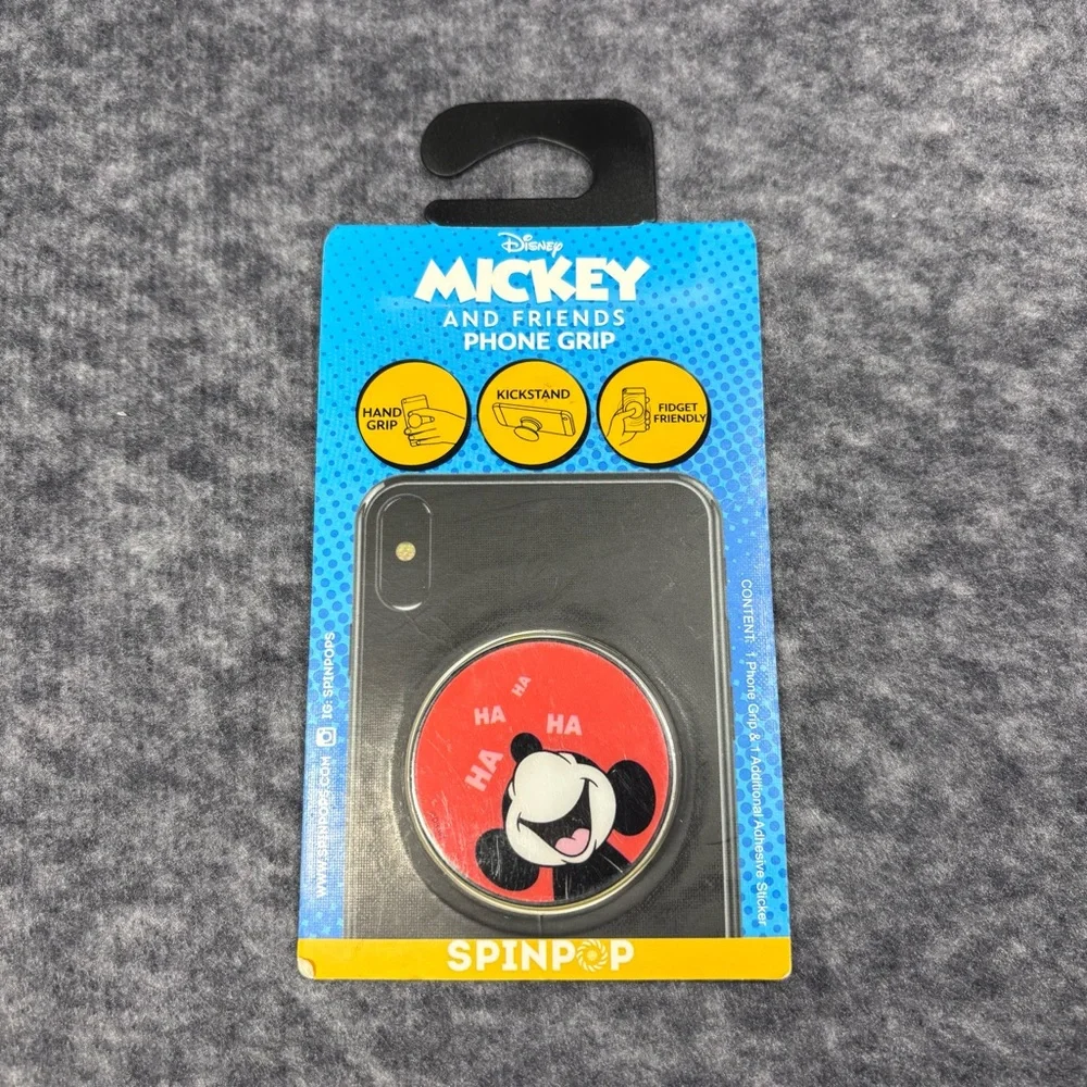 Disney Mickey Mouse Red SpinPop Phone Grip - Pack of 5